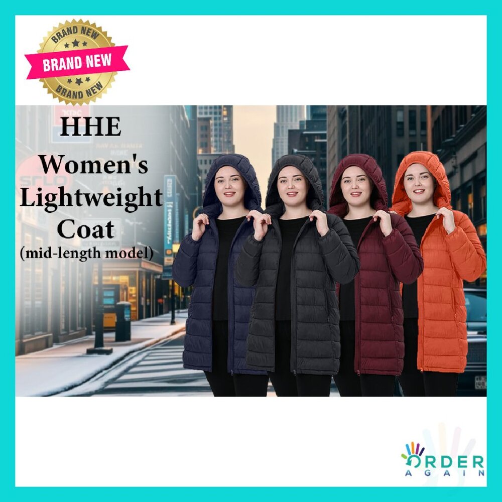 Plus Size Packable Puffer Jacket Lightweight Wate… - image 7